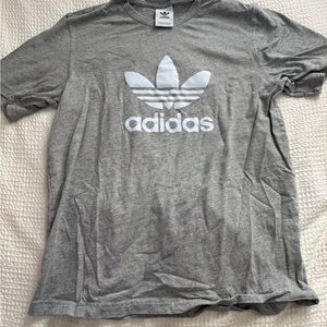 Adidas Men’s Trefoil Logo T-Shirt - Gray